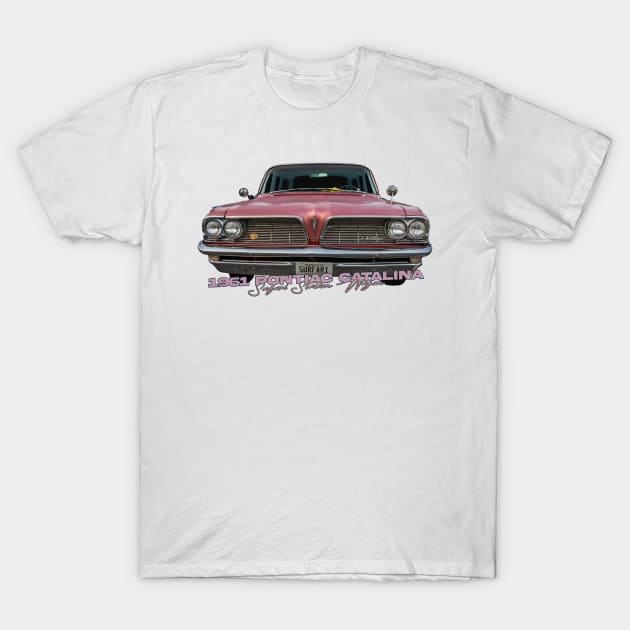 1961 Pontiac Catalina Safari Station Wagon T-Shirt by Gestalt Imagery